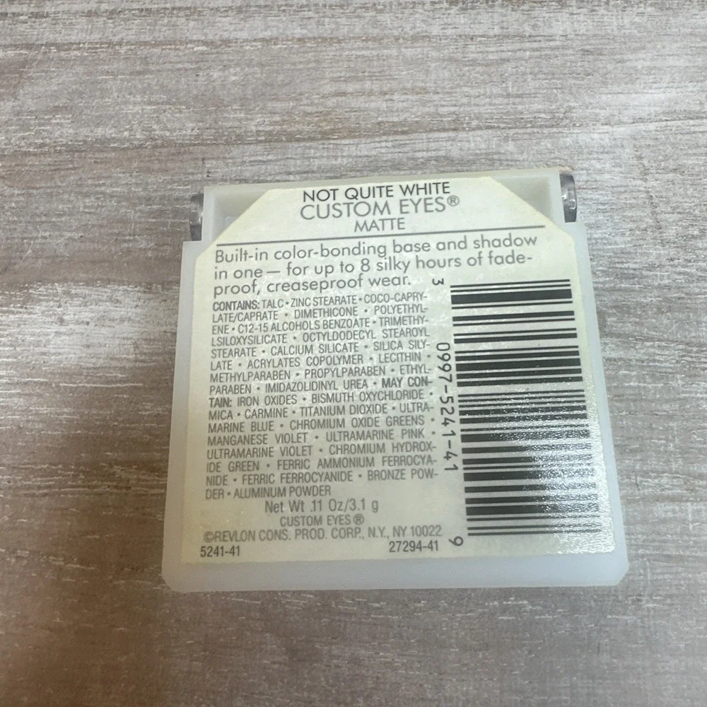 $19 🌙 REVLON Wet/Dry Eyeshadow NOT QUITE WHITE ORIGINAL